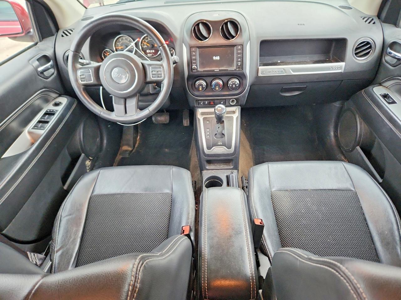 2014 Jeep Compass Latitude Бордовый vin: 1C4NJDEB9ED847720