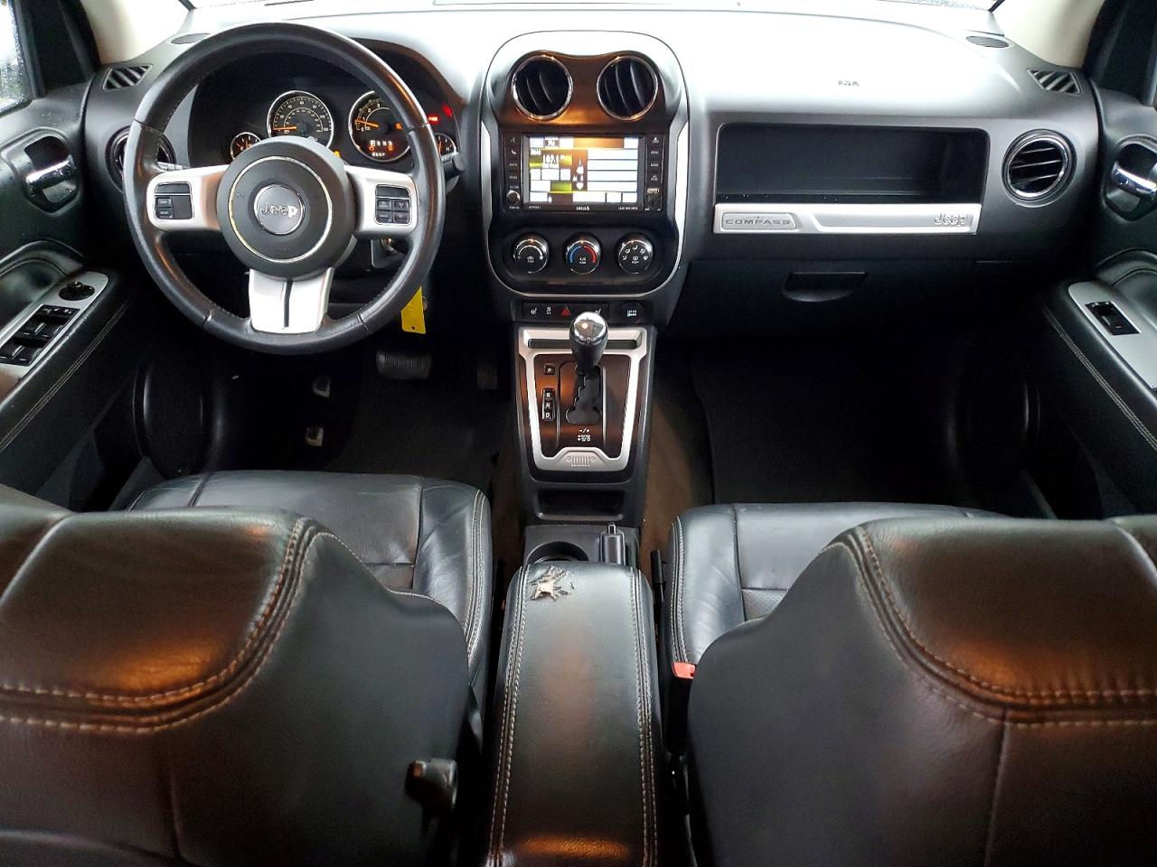 2015 Jeep Compass Sport White vin: 1C4NJDEB9FD105447