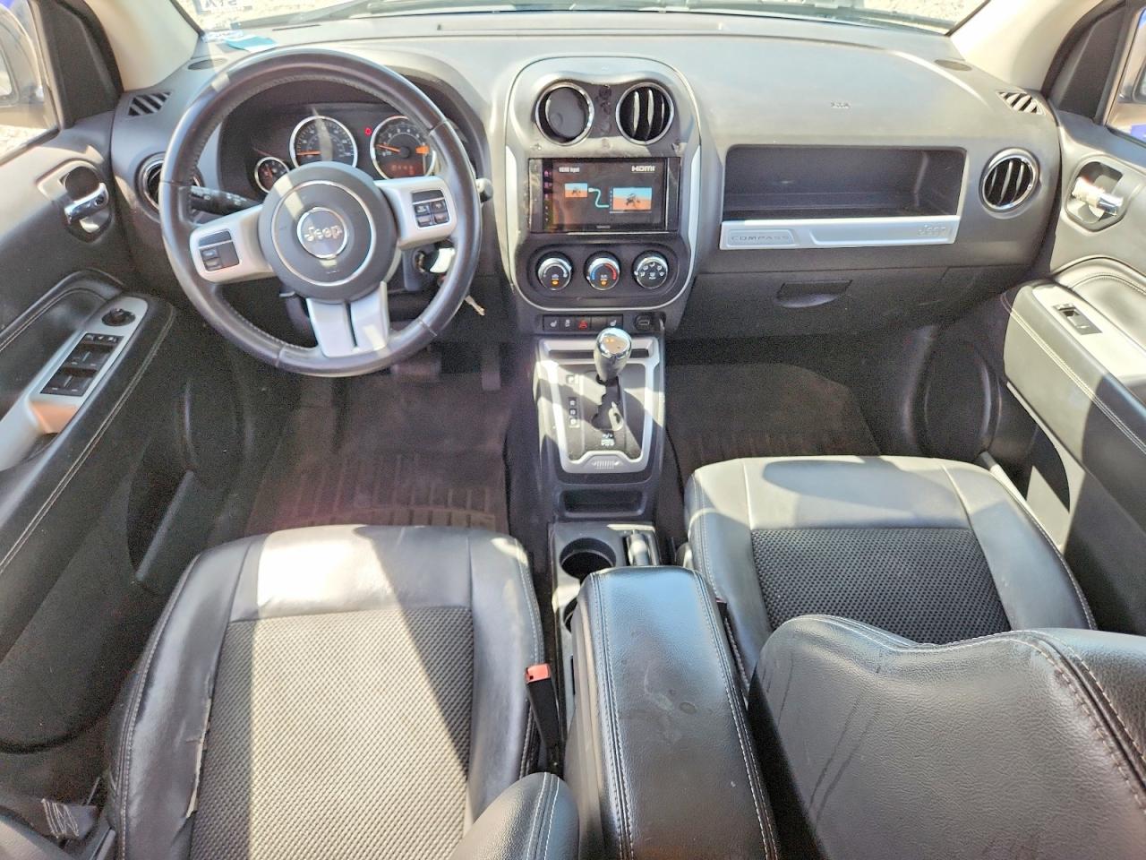 2015 Jeep Compass Latitude Black vin: 1C4NJDEB9FD163090