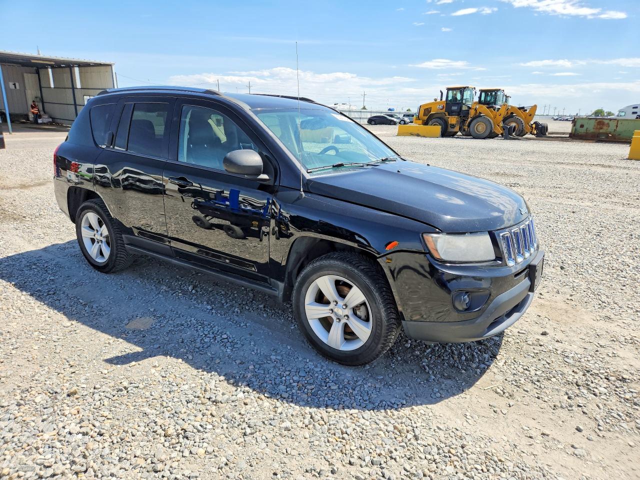 2015 Jeep Compass Latitude Black vin: 1C4NJDEB9FD163090