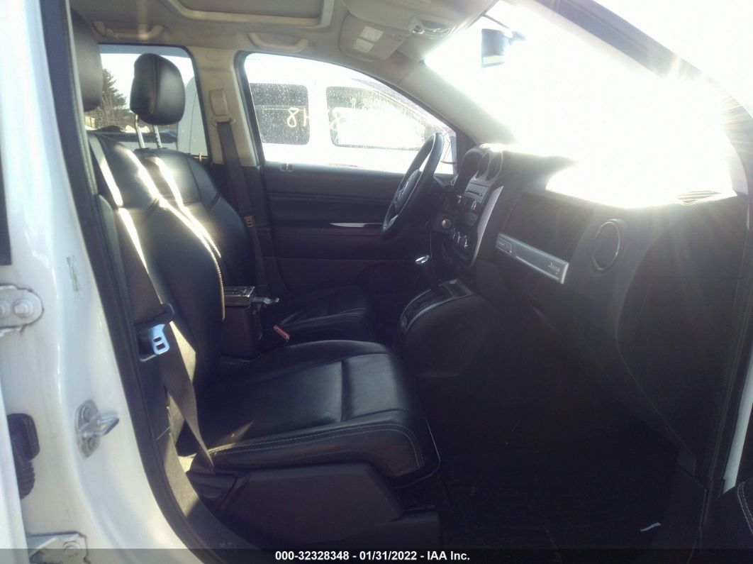 2017 Jeep Compass High Altitude White vin: 1C4NJDEB9HD139309