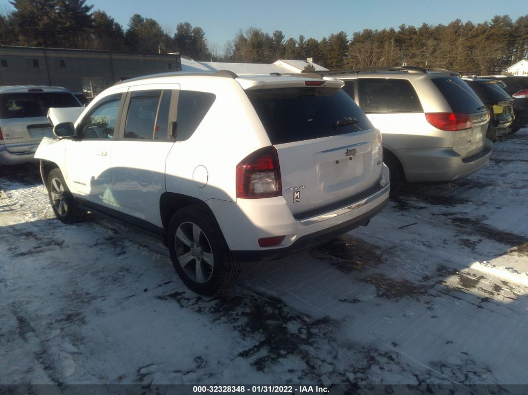 2017 Jeep Compass High Altitude White vin: 1C4NJDEB9HD139309