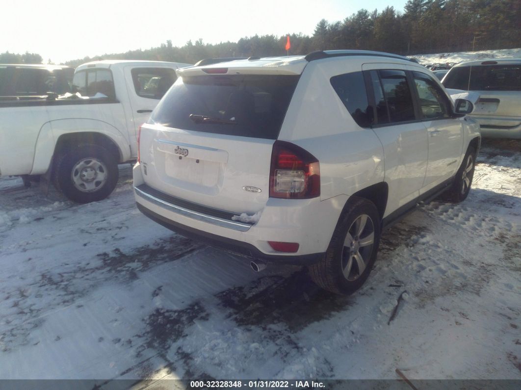 2017 Jeep Compass High Altitude White vin: 1C4NJDEB9HD139309