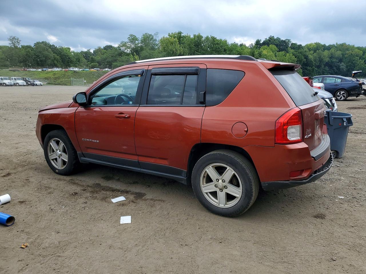 2012 Jeep Compass Latitude Orange vin: 1C4NJDEBXCD603281