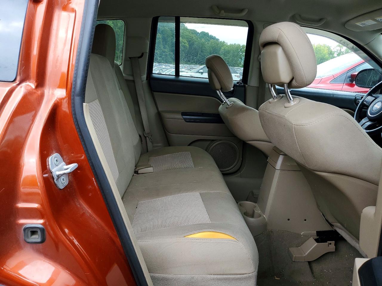 2012 Jeep Compass Latitude Orange vin: 1C4NJDEBXCD603281
