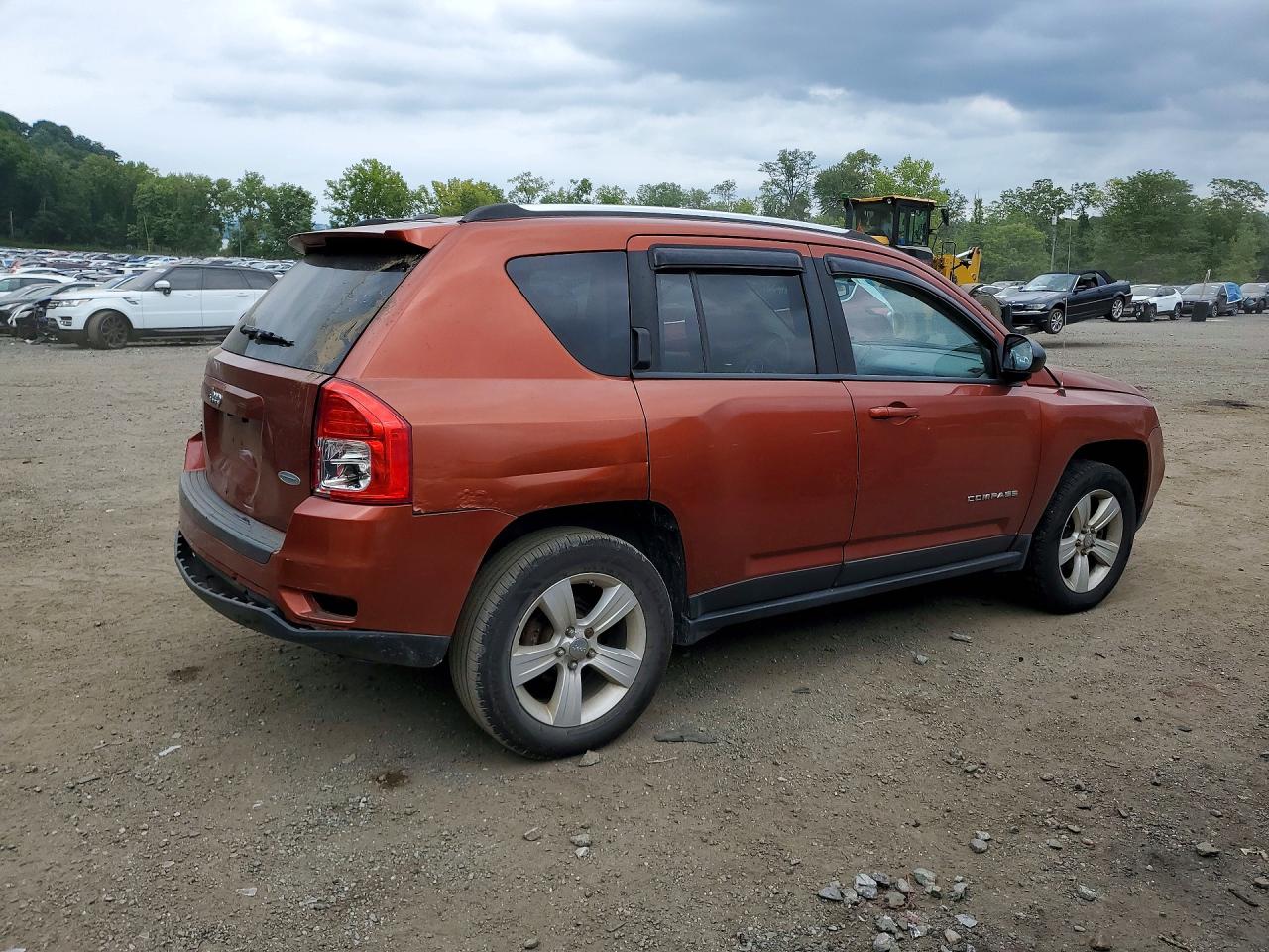 2012 Jeep Compass Latitude Orange vin: 1C4NJDEBXCD603281