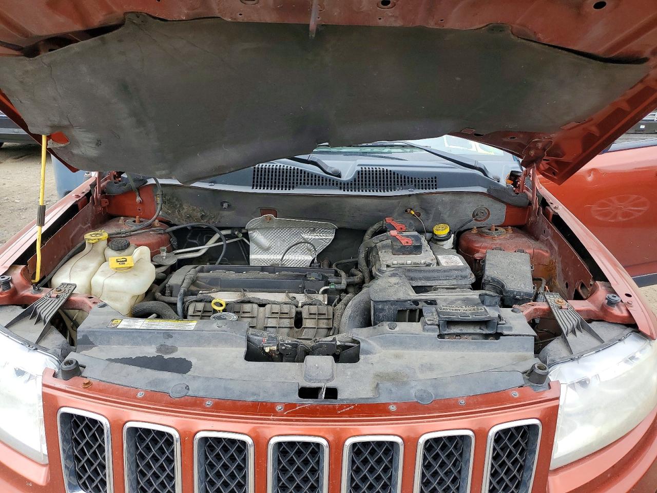 2012 Jeep Compass Latitude Orange vin: 1C4NJDEBXCD603281