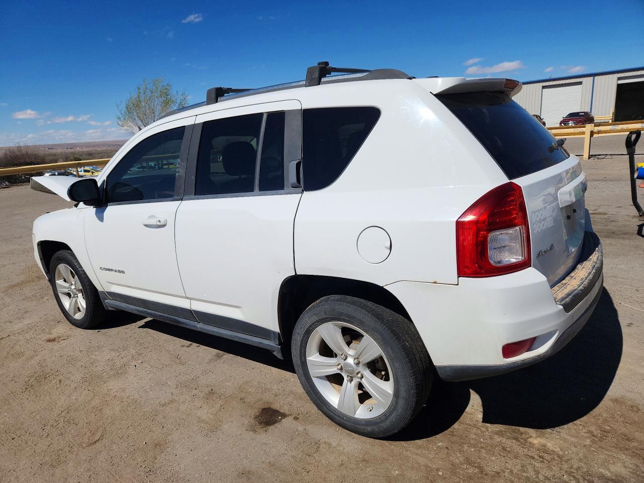 2012 Jeep Compass Белый vin: 1C4NJDEBXCD625460