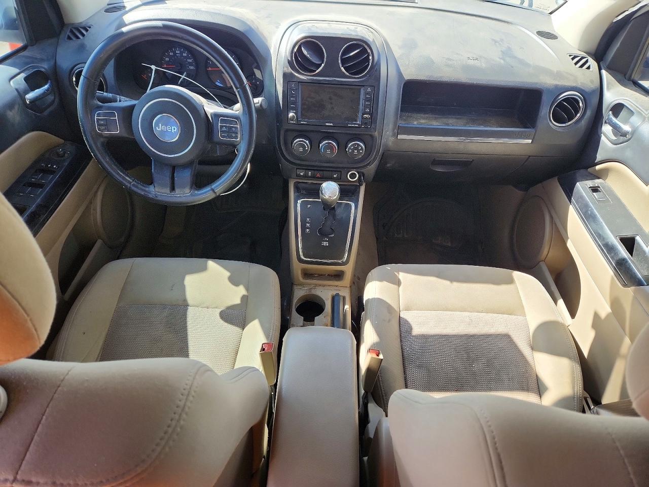 2012 Jeep Compass Белый vin: 1C4NJDEBXCD625460