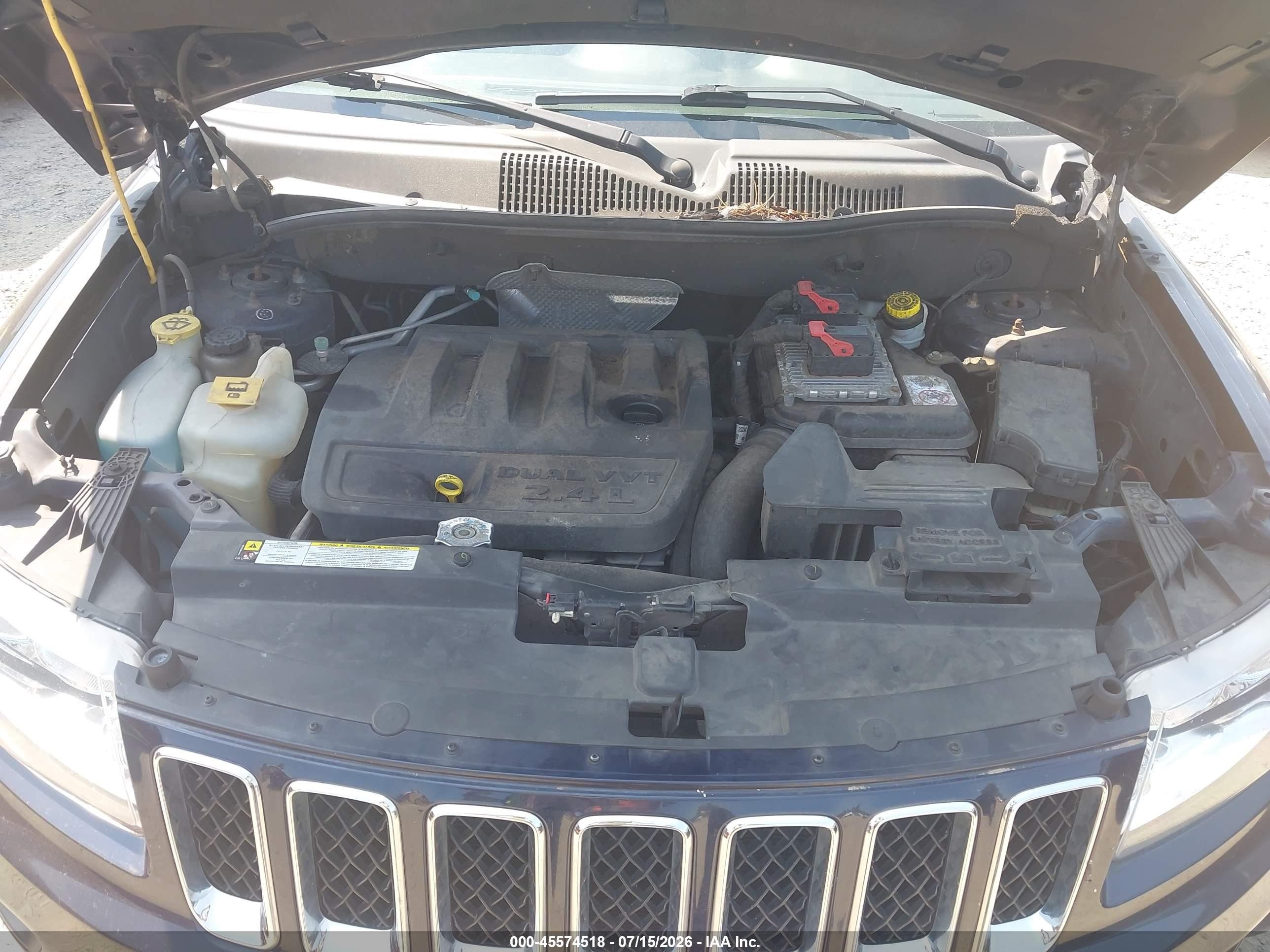2012 Jeep Compass Latitude Blue vin: 1C4NJDEBXCD676618