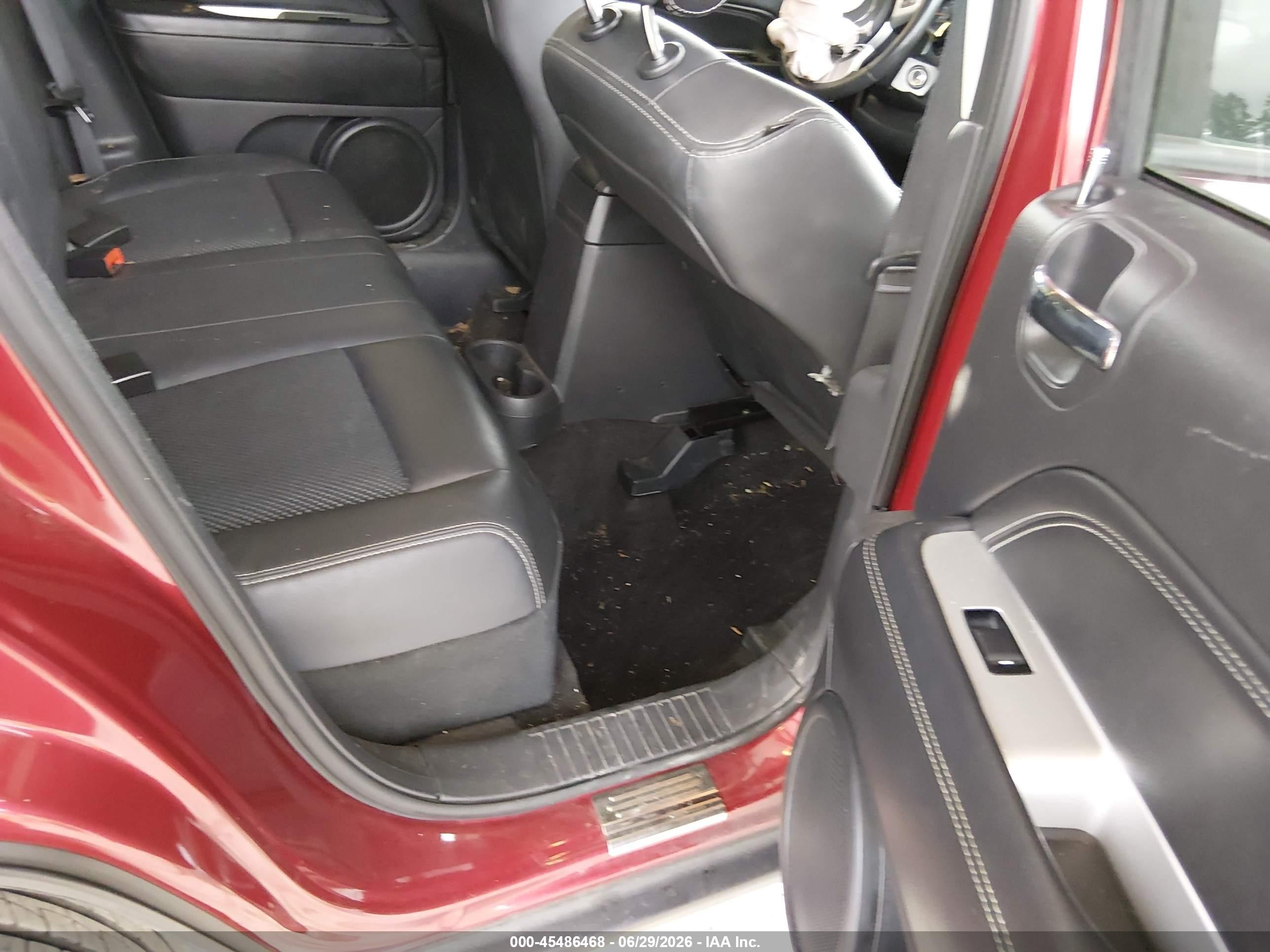 2015 Jeep Compass Latitude Purple vin: 1C4NJDEBXFD162790
