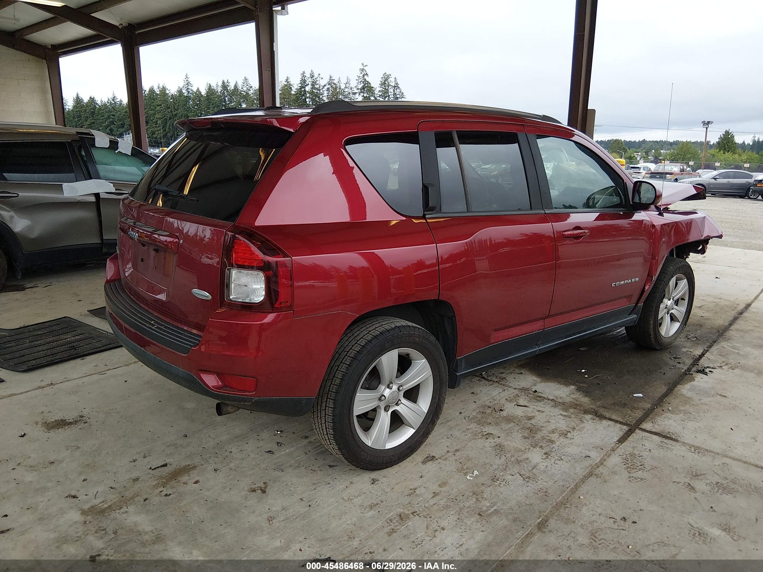 2015 Jeep Compass Latitude Purple vin: 1C4NJDEBXFD162790