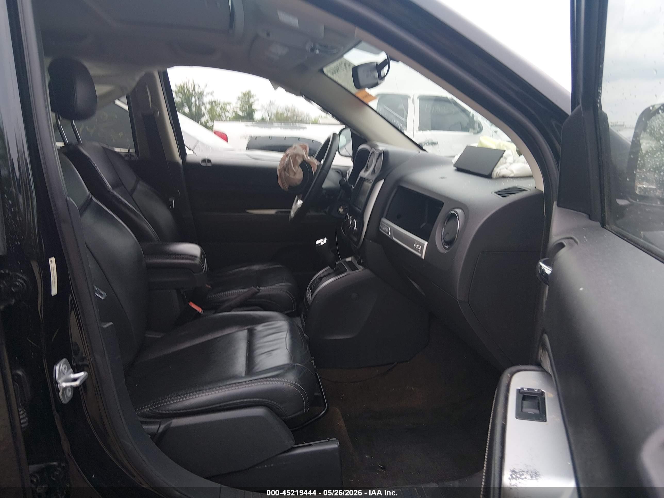 2015 Jeep Compass High Altitude Edition Black vin: 1C4NJDEBXFD292777