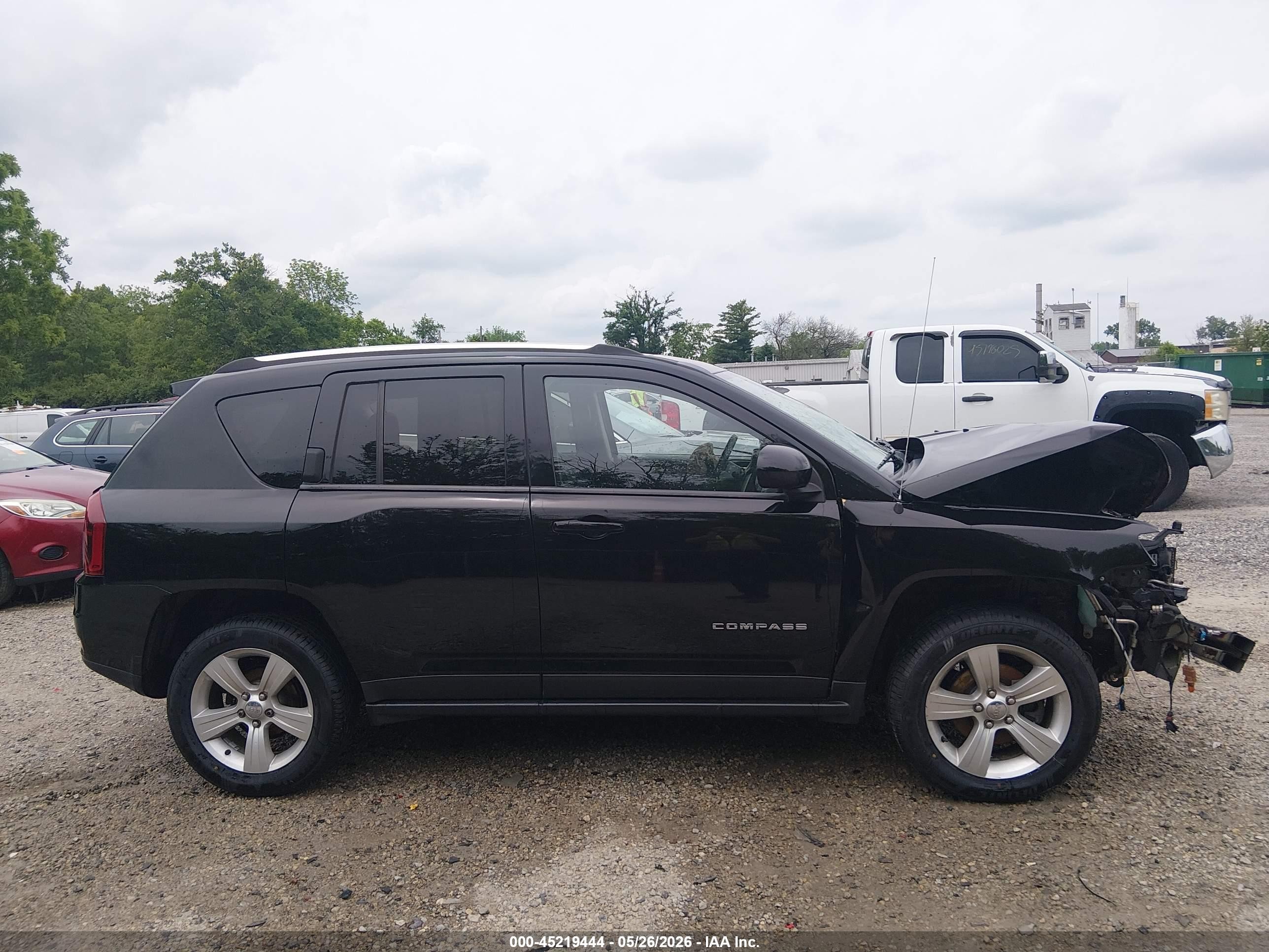 2015 Jeep Compass High Altitude Edition Black vin: 1C4NJDEBXFD292777