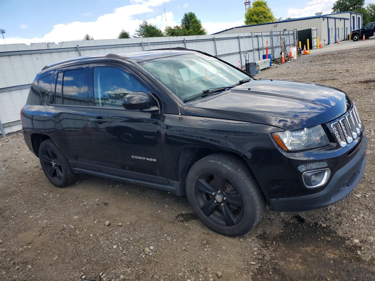 2015 Jeep Compass Latitude Black vin: 1C4NJDEBXFD386061