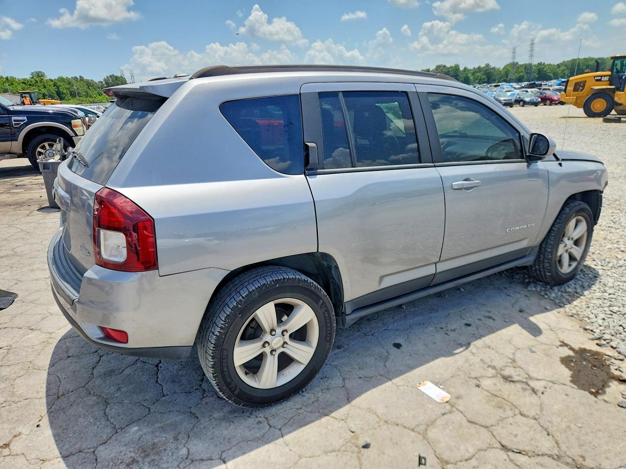 2017 Jeep Compass Latitude Серый vin: 1C4NJDEBXHD191483
