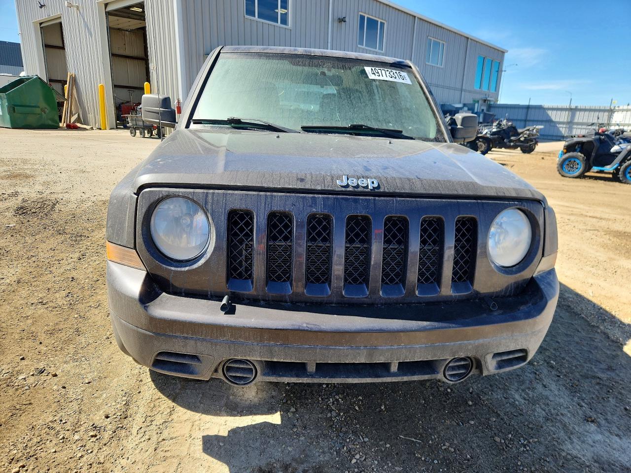 2014 Jeep Patriot Черный vin: 1C4NJPAA3ED856444