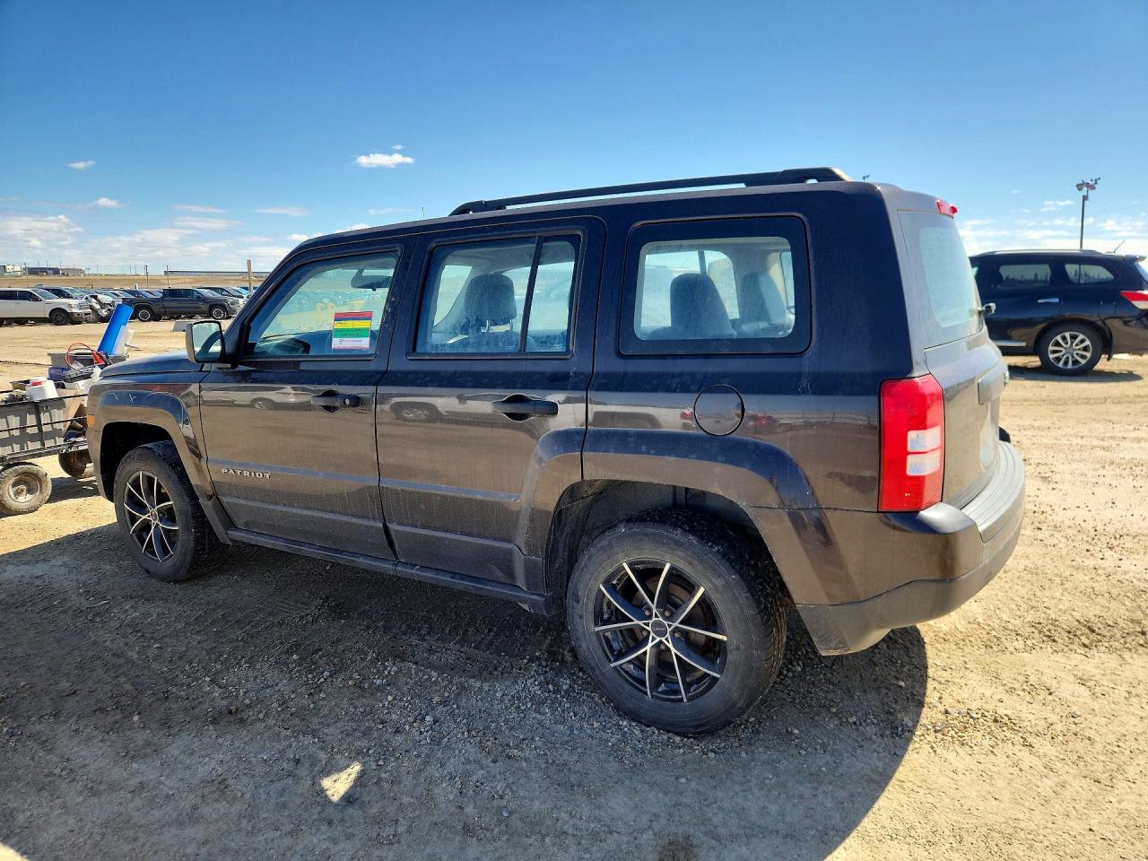 2014 Jeep Patriot Черный vin: 1C4NJPAA3ED856444