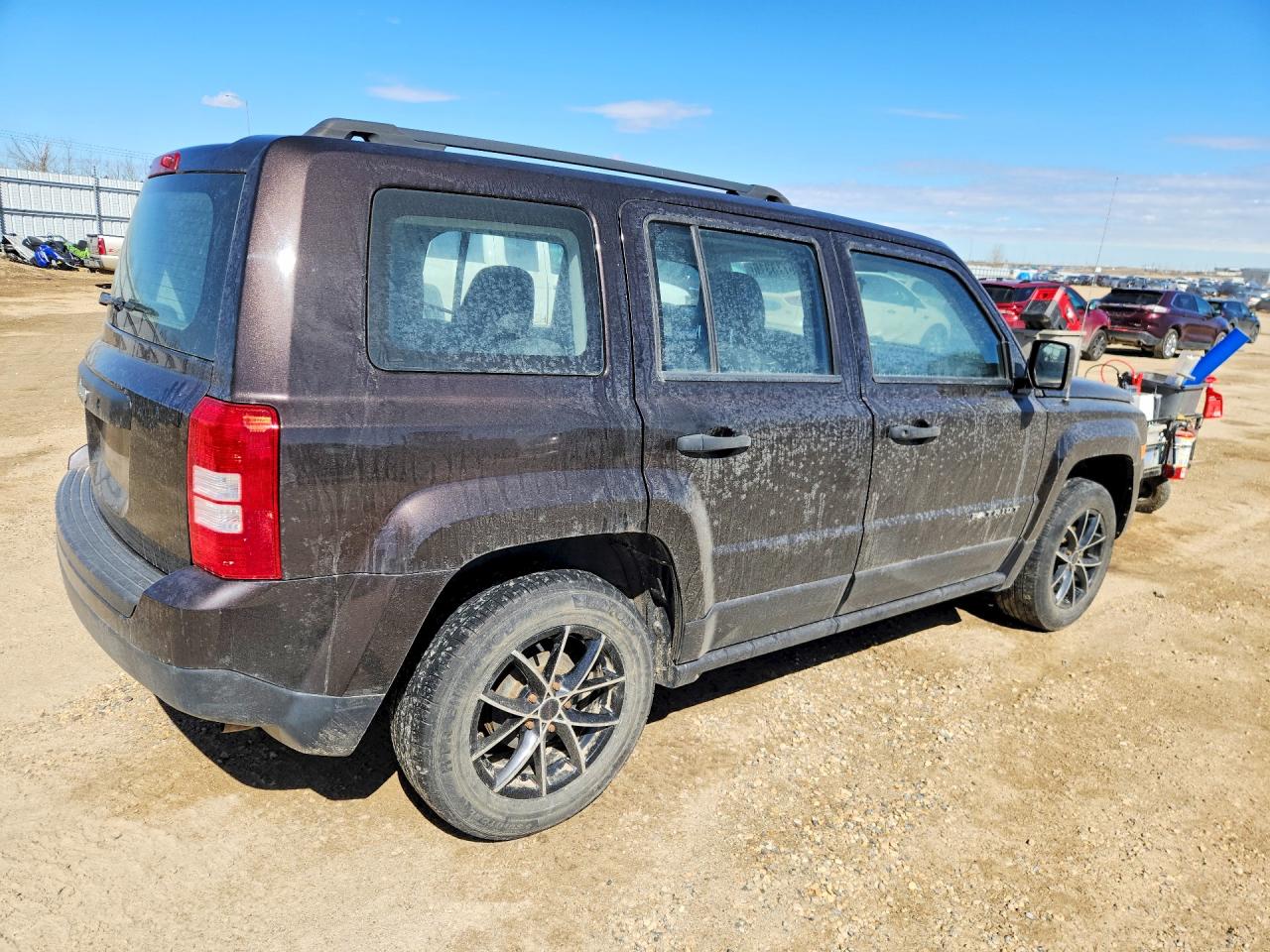 2014 Jeep Patriot Черный vin: 1C4NJPAA3ED856444