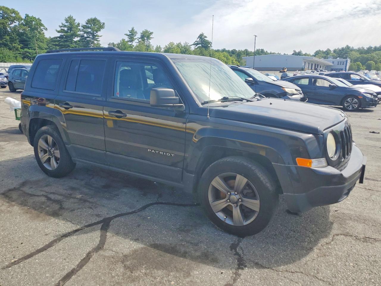 2014 Jeep Patriot Black vin: 1C4NJPAA4ED662098