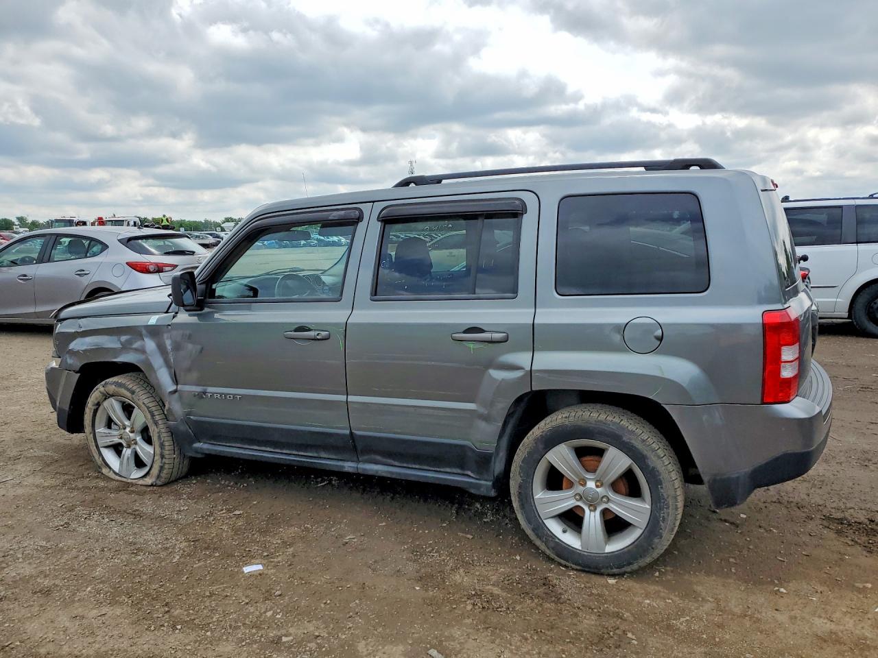 2012 Jeep Patriot Gray vin: 1C4NJPAB6CD647379