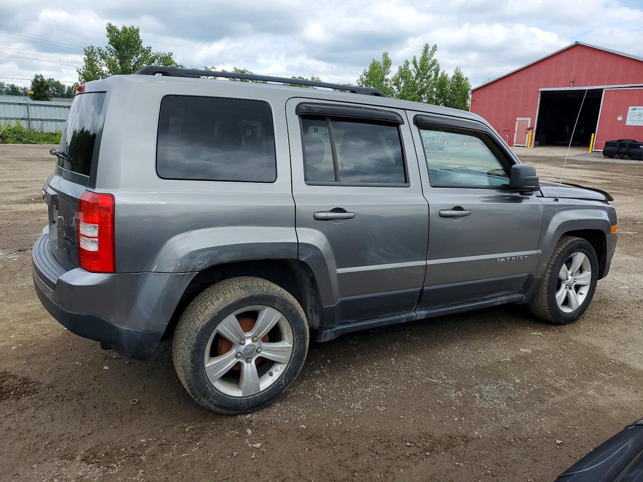 2012 Jeep Patriot Gray vin: 1C4NJPAB6CD647379