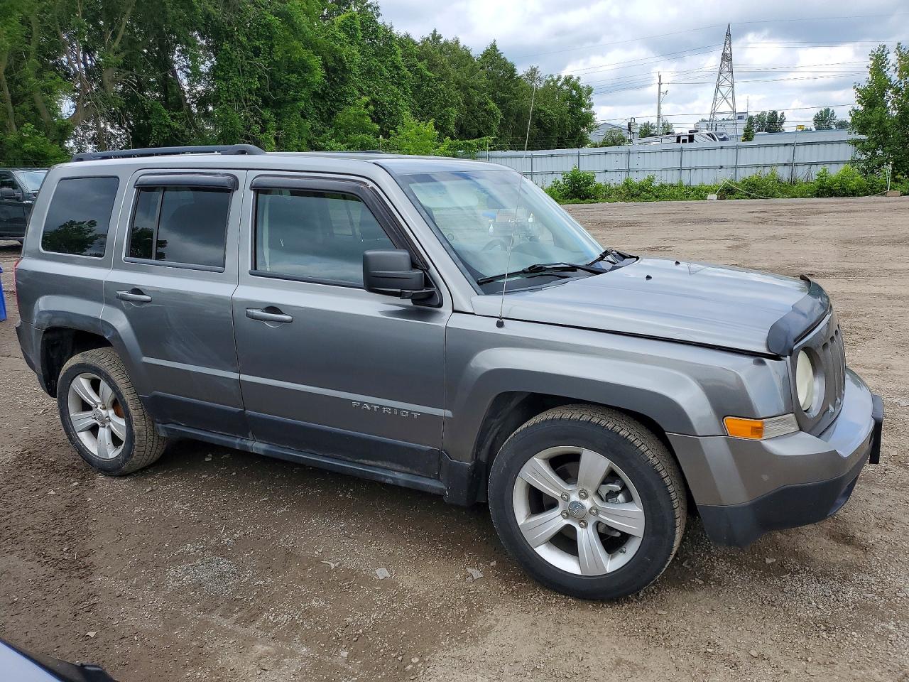 2012 Jeep Patriot Gray vin: 1C4NJPAB6CD647379