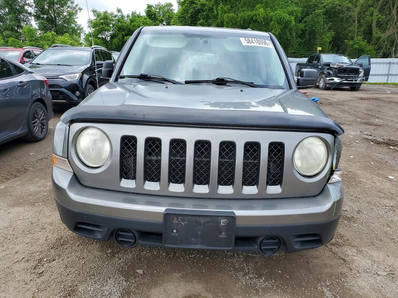 2012 Jeep Patriot Gray vin: 1C4NJPAB6CD647379