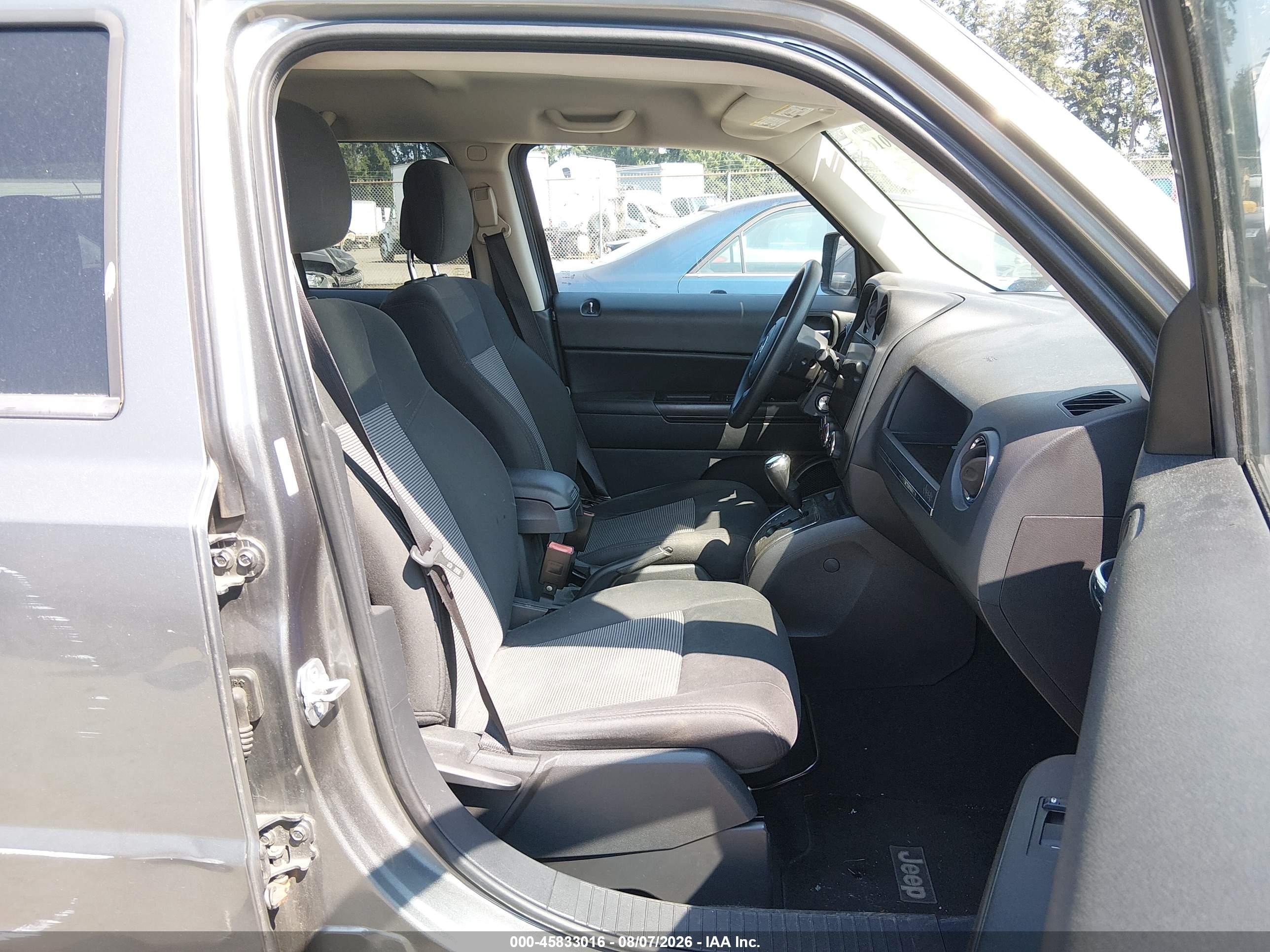 2012 Jeep Patriot Sport Silver vin: 1C4NJPBA0CD511853