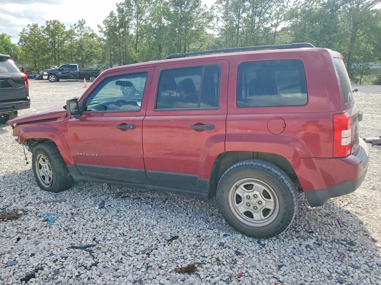 2013 Jeep Patriot Sport Red vin: 1C4NJPBA0DD131364