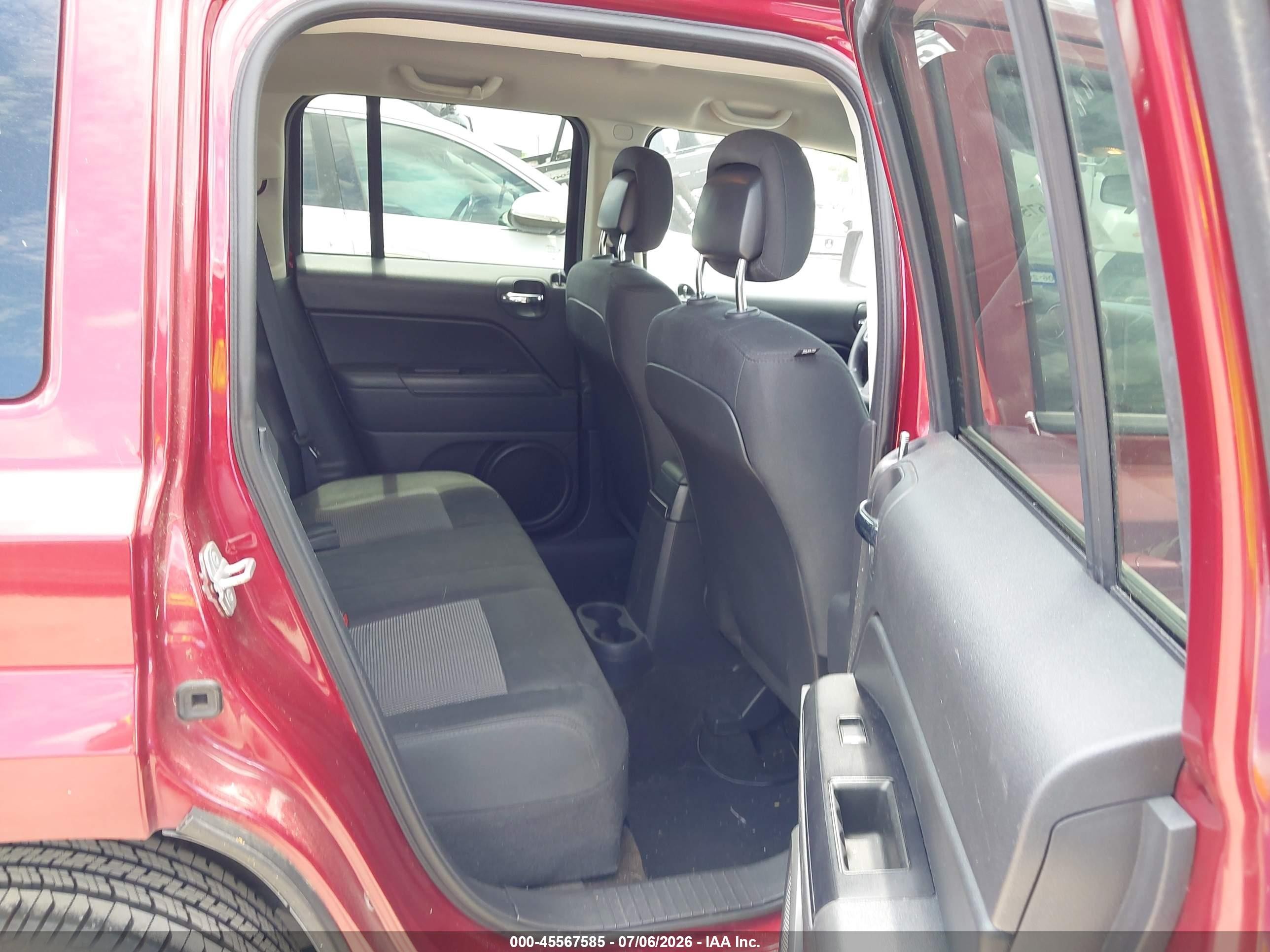 2014 Jeep Patriot Sport Red vin: 1C4NJPBA0ED504968