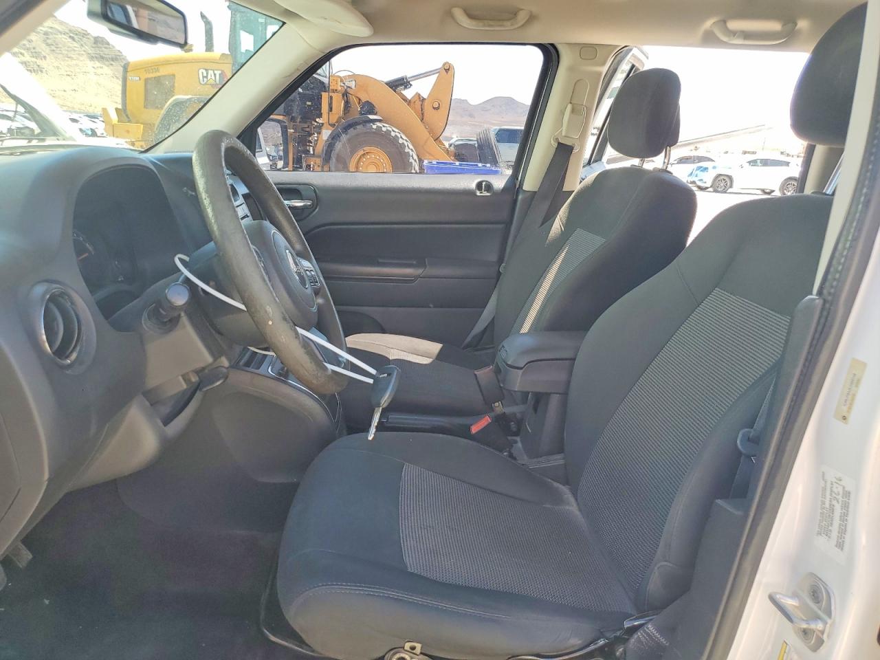 2014 Jeep Patriot Sport White vin: 1C4NJPBA0ED559548