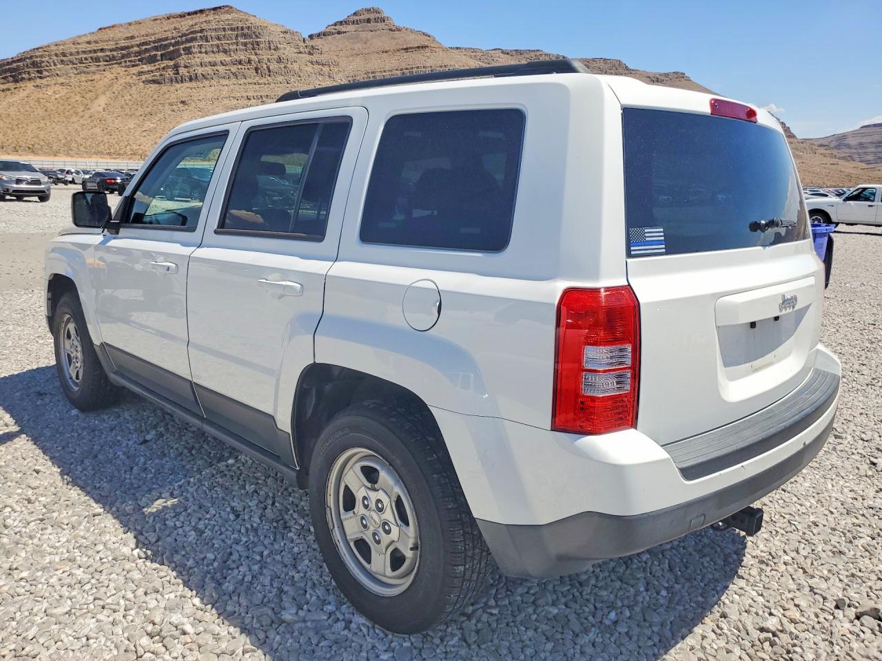 2014 Jeep Patriot Sport White vin: 1C4NJPBA0ED559548