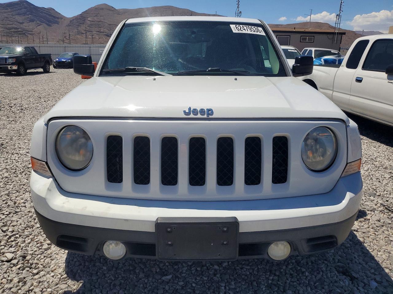 2014 Jeep Patriot Sport White vin: 1C4NJPBA0ED559548