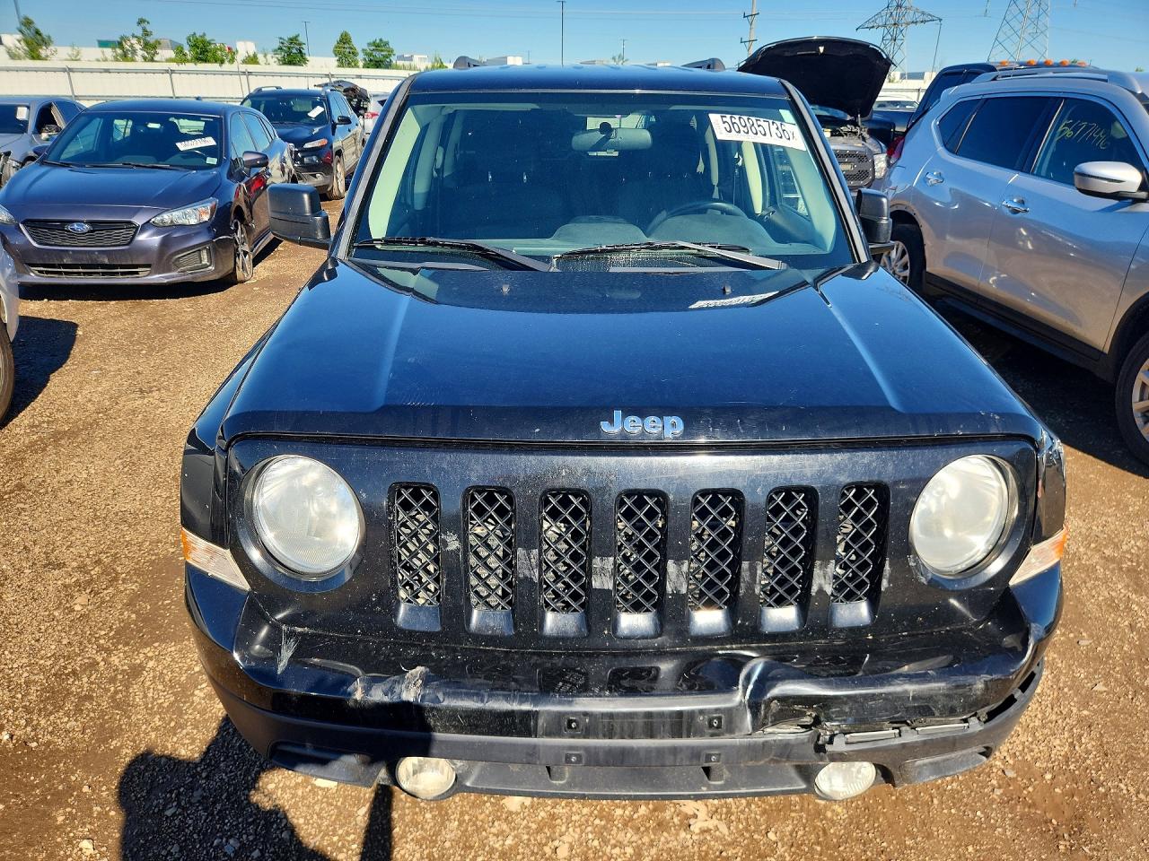 2014 Jeep Patriot Sport Black vin: 1C4NJPBA0ED720352