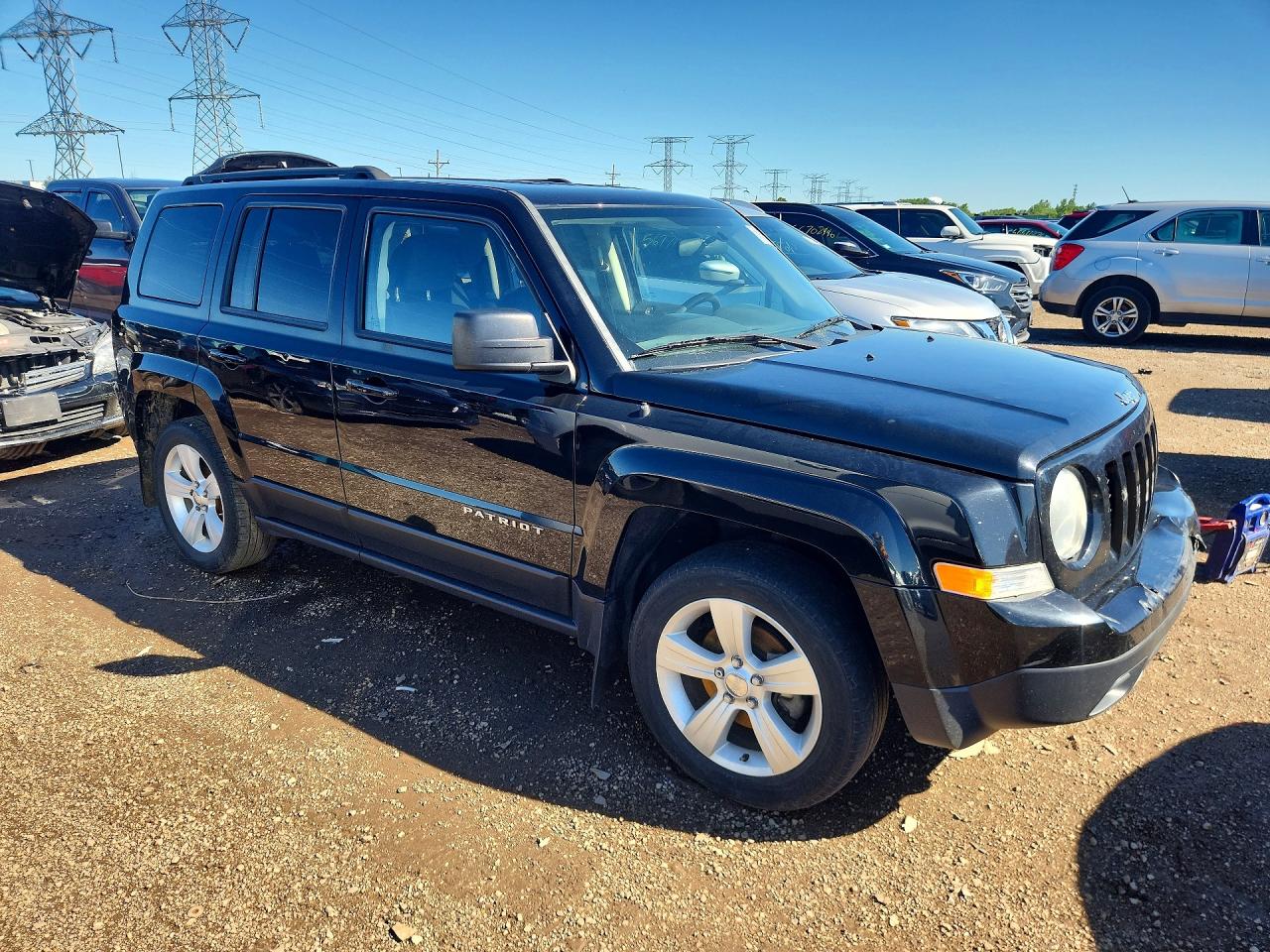 2014 Jeep Patriot Sport Black vin: 1C4NJPBA0ED720352