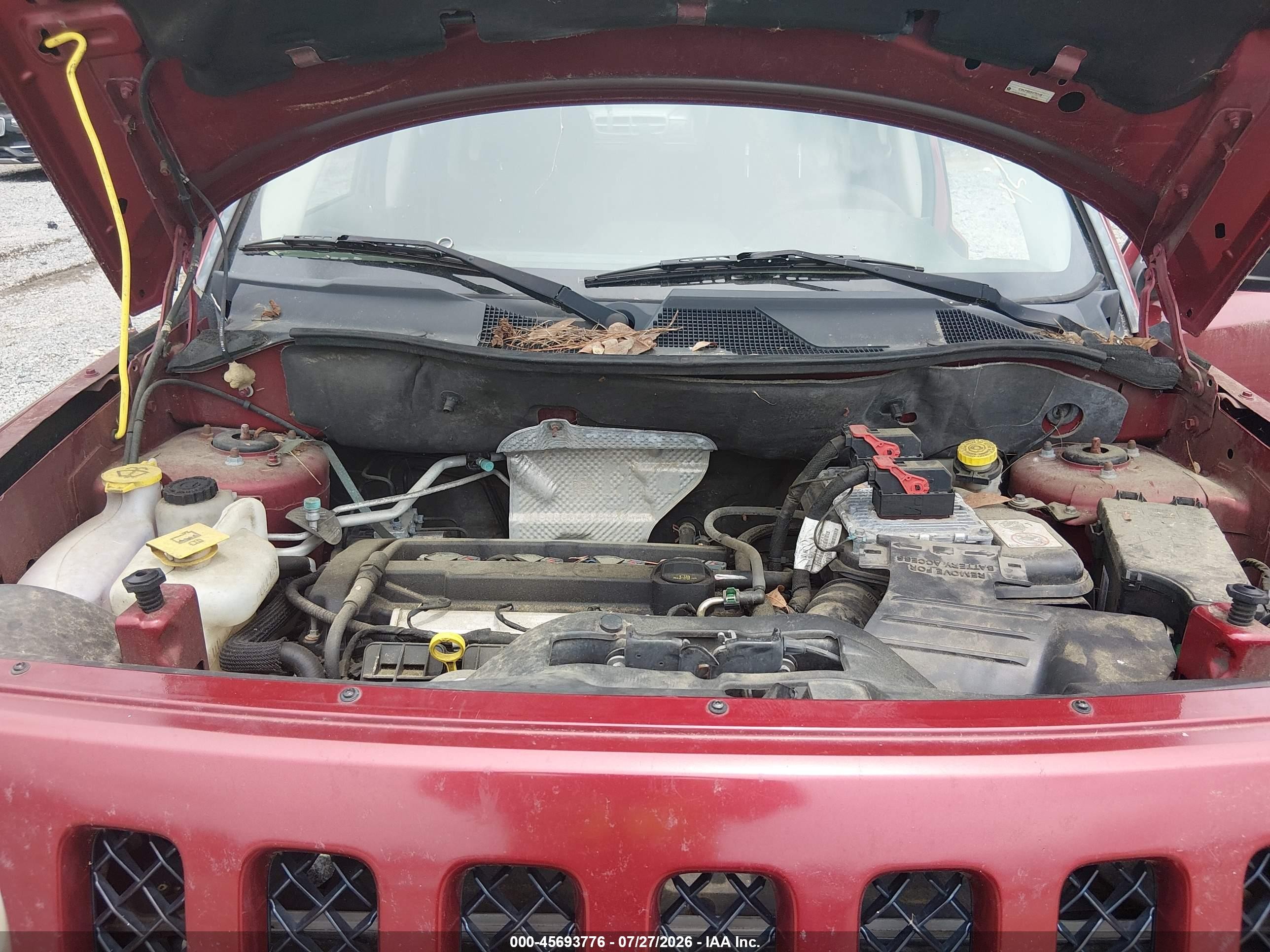 2014 Jeep Patriot Altitude Red vin: 1C4NJPBA0ED753206