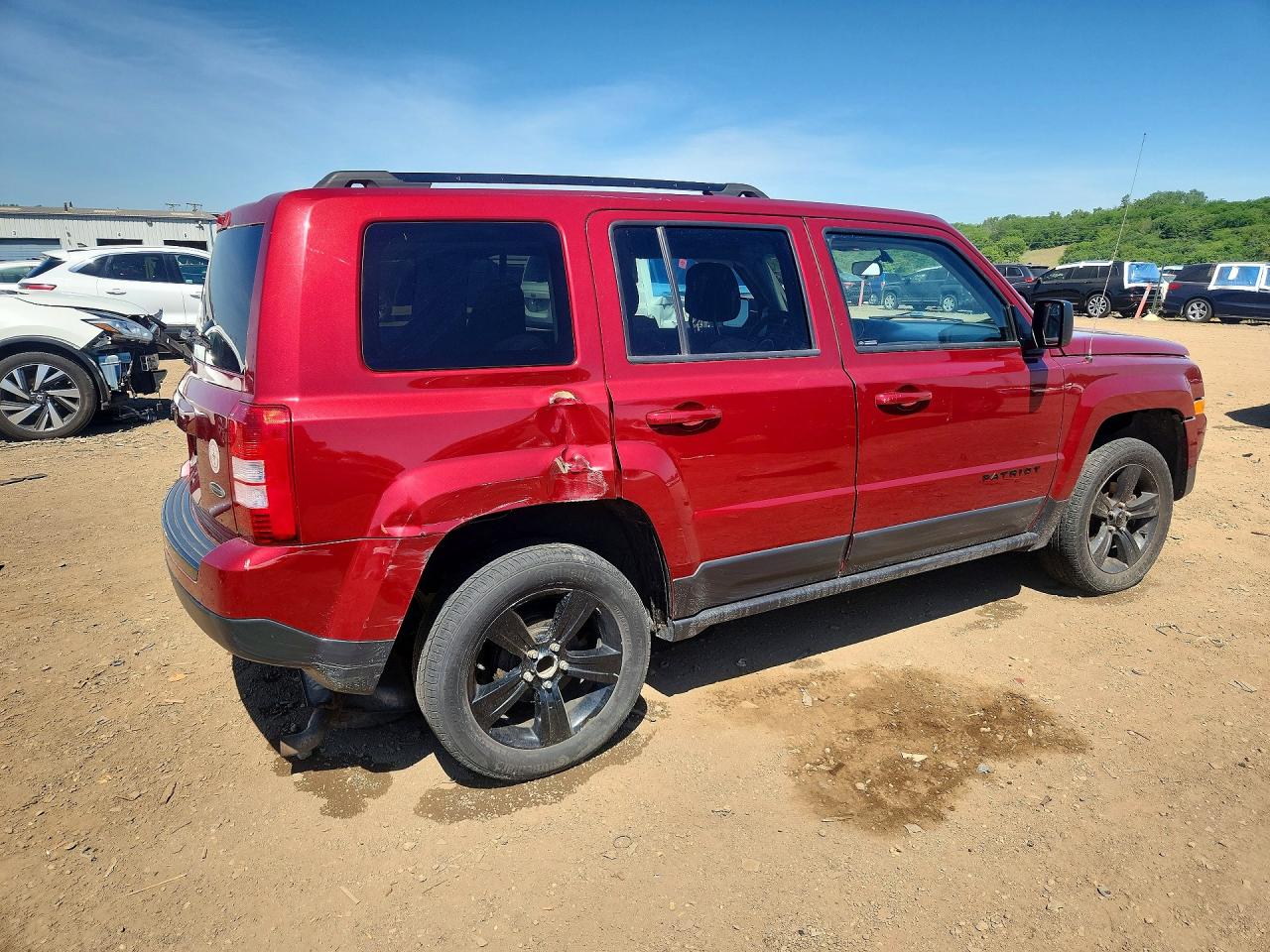 2014 Jeep Patriot Sport Red vin: 1C4NJPBA0ED790255