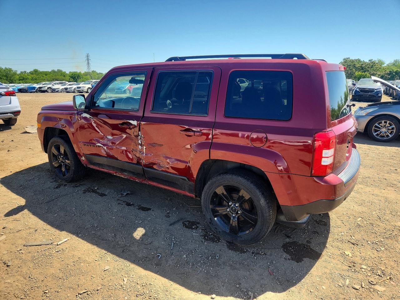 2014 Jeep Patriot Sport Red vin: 1C4NJPBA0ED790255