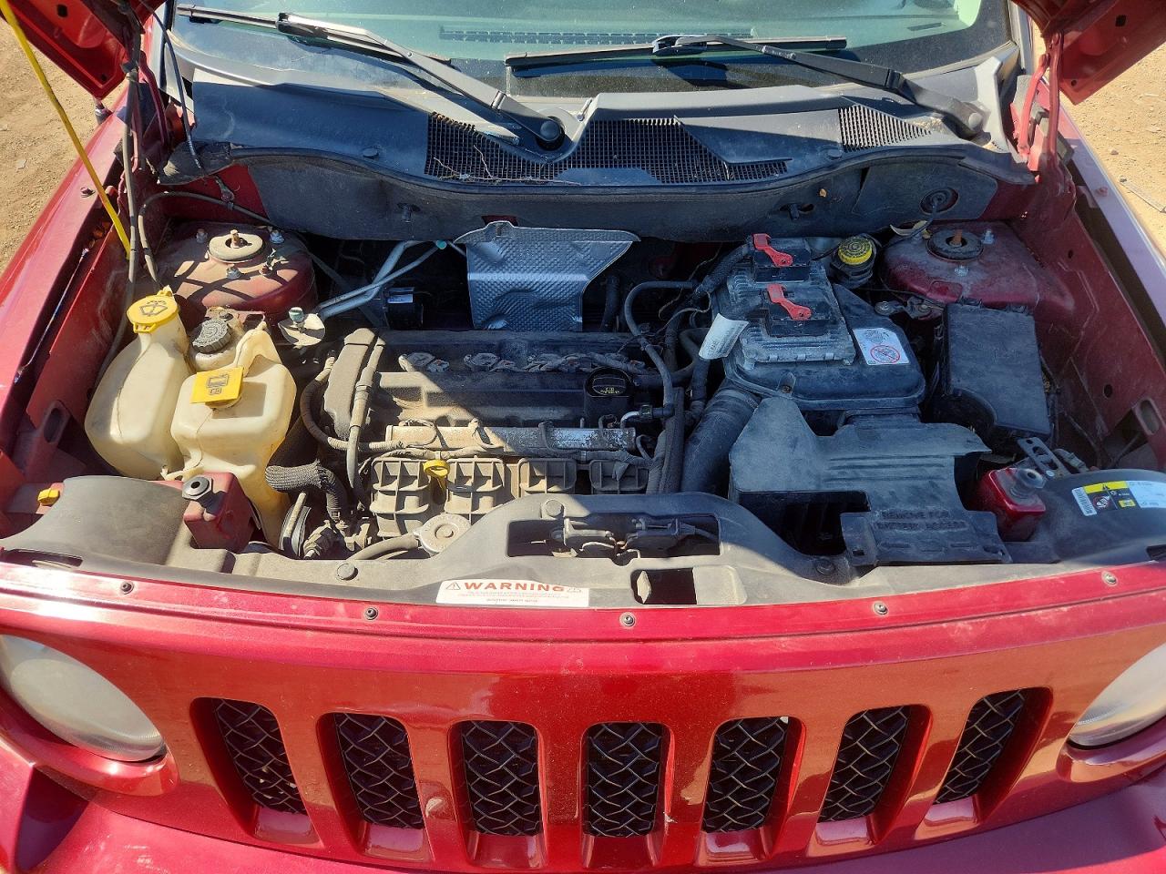 2014 Jeep Patriot Sport Red vin: 1C4NJPBA0ED790255