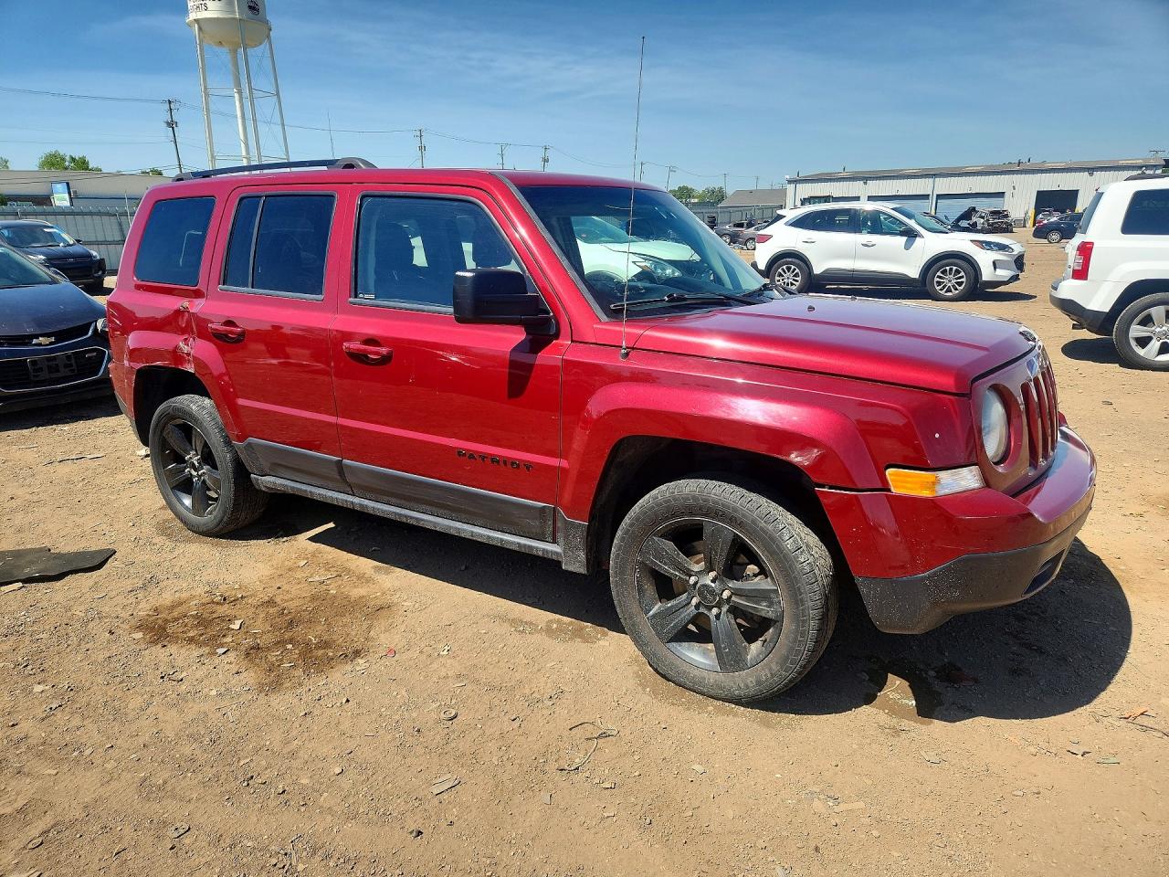 2014 Jeep Patriot Sport Red vin: 1C4NJPBA0ED790255