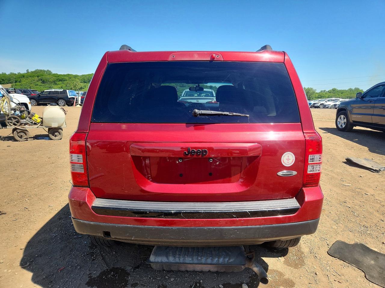 2014 Jeep Patriot Sport Red vin: 1C4NJPBA0ED790255