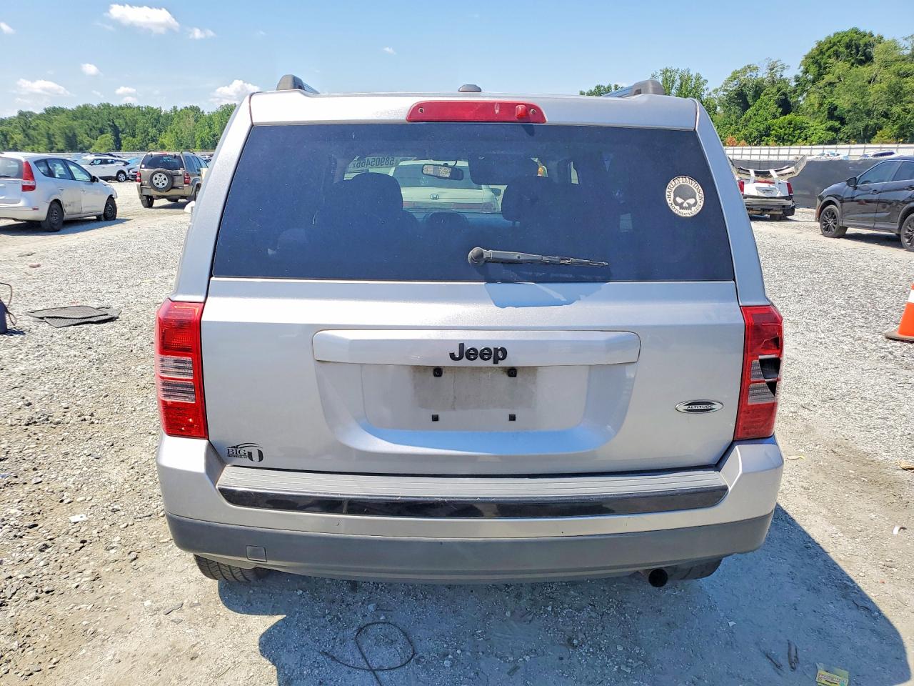 2014 Jeep Patriot Sport Серый vin: 1C4NJPBA0ED814716