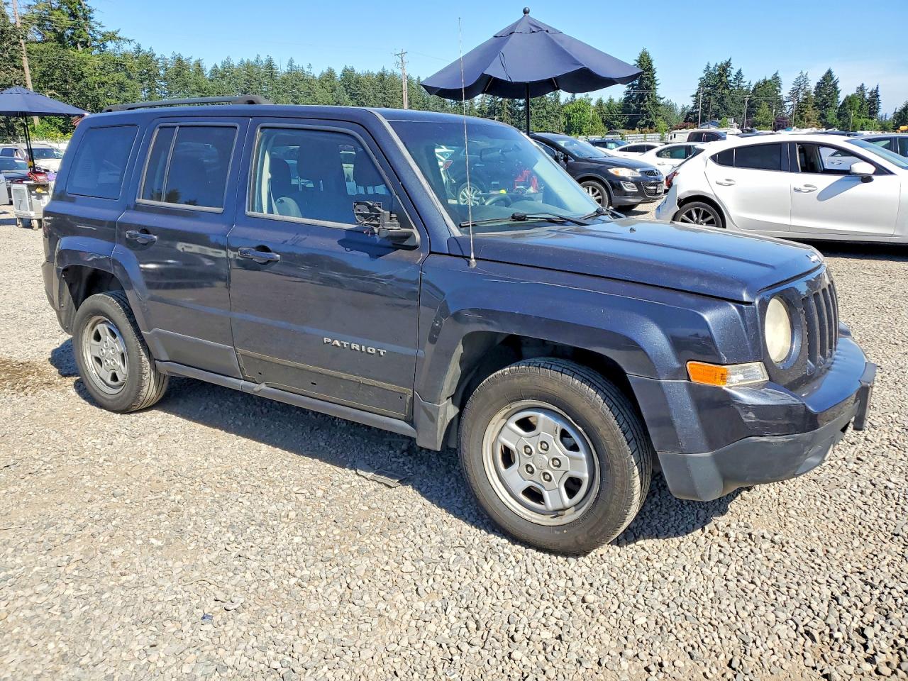 2014 Jeep Patriot Sport Black vin: 1C4NJPBA0ED844038