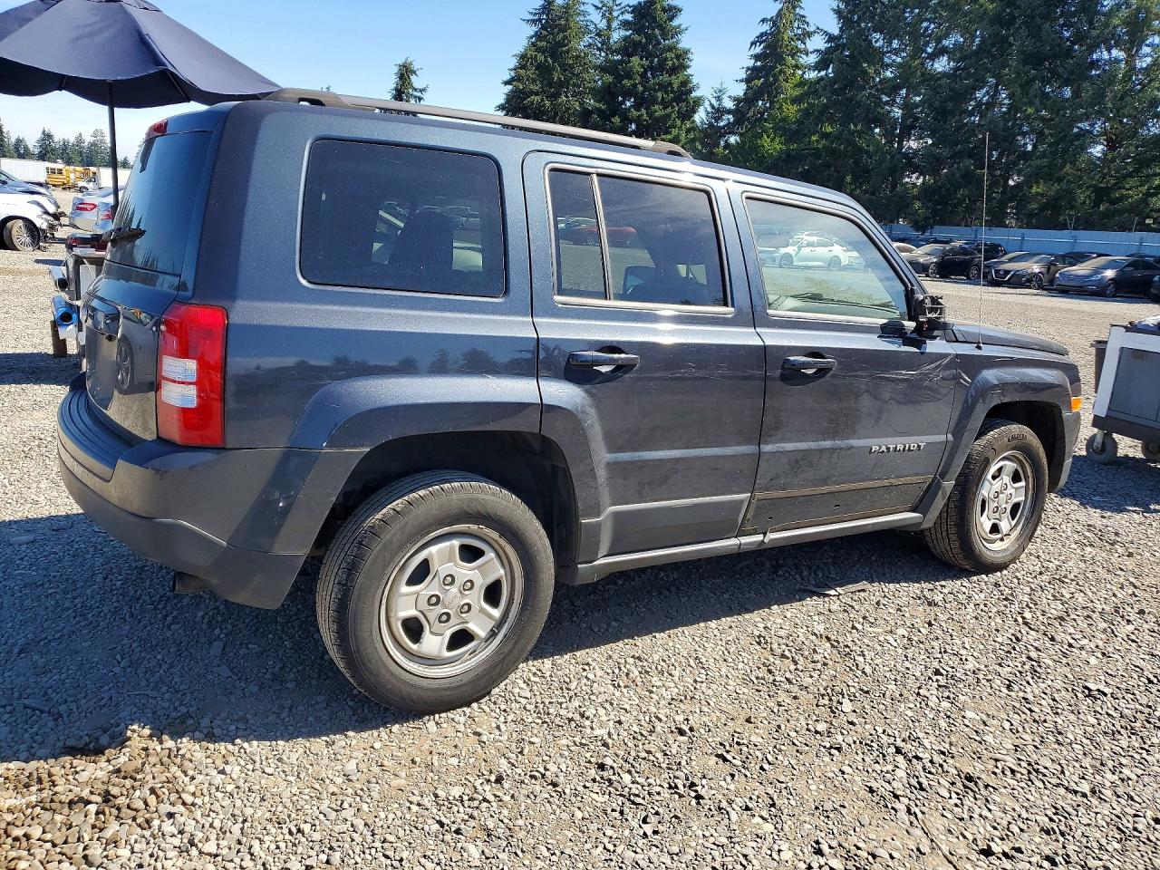 2014 Jeep Patriot Sport Black vin: 1C4NJPBA0ED844038