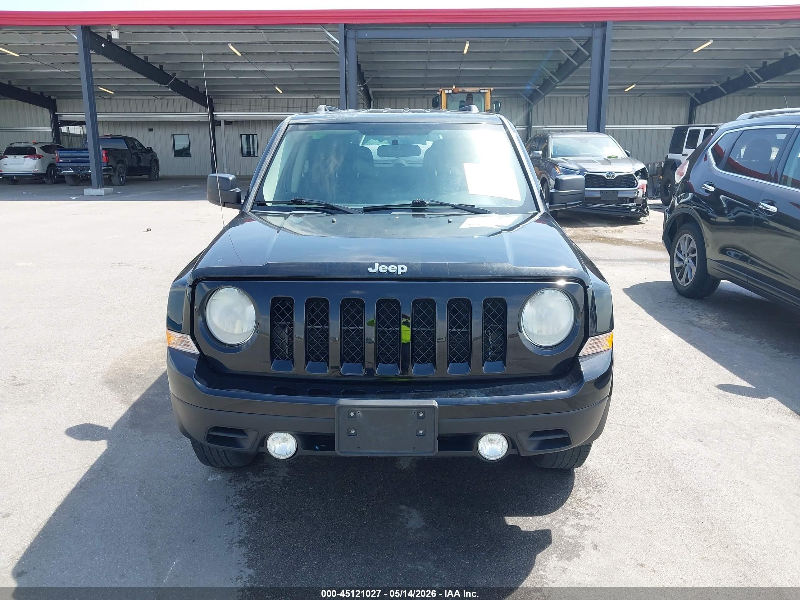 2014 Jeep Patriot Sport Black vin: 1C4NJPBA0ED864385