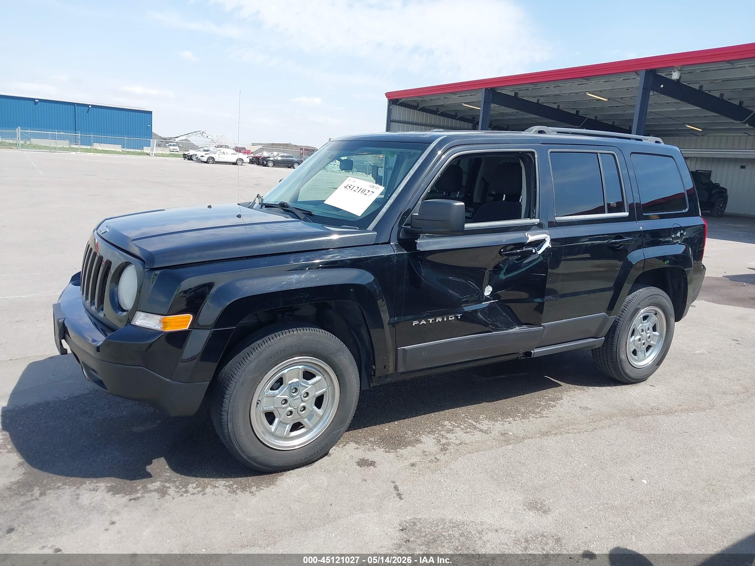 2014 Jeep Patriot Sport Black vin: 1C4NJPBA0ED864385