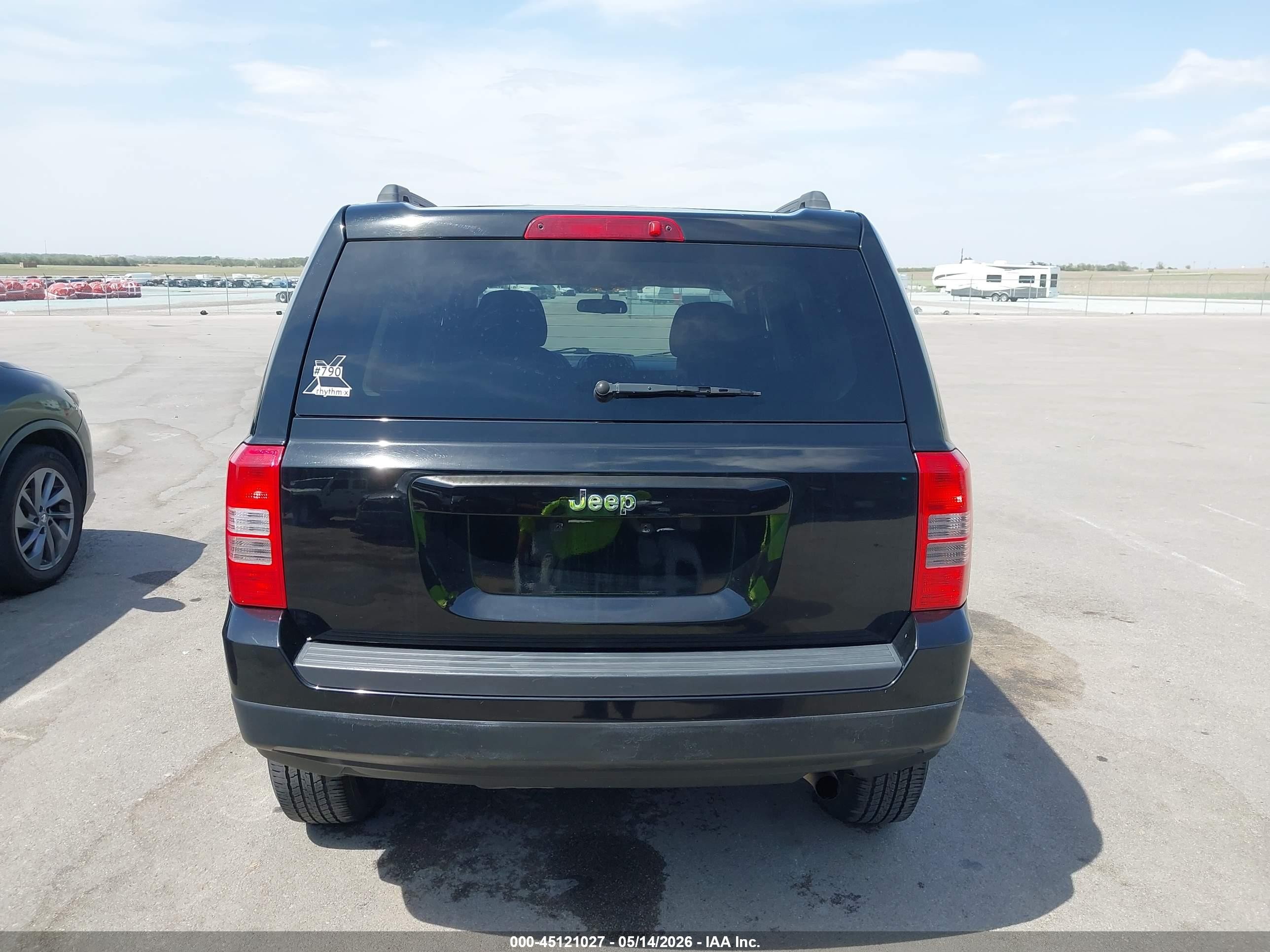 2014 Jeep Patriot Sport Black vin: 1C4NJPBA0ED864385