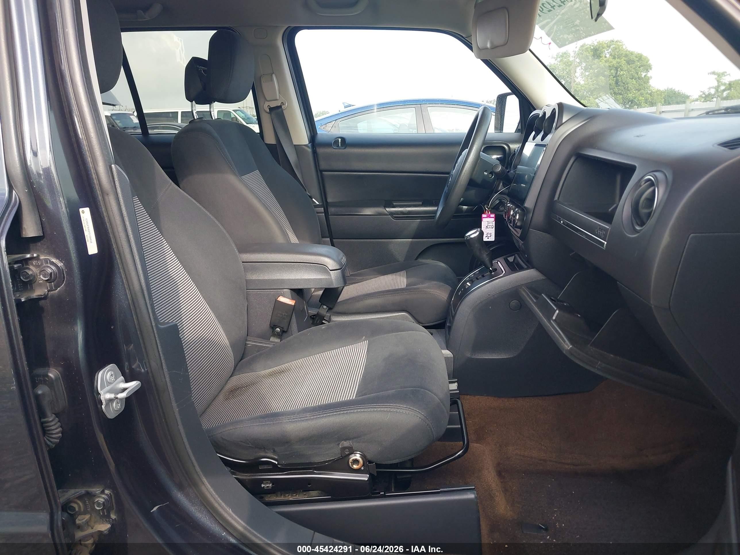 2015 Jeep Patriot Altitude Edition Gray vin: 1C4NJPBA0FD106659