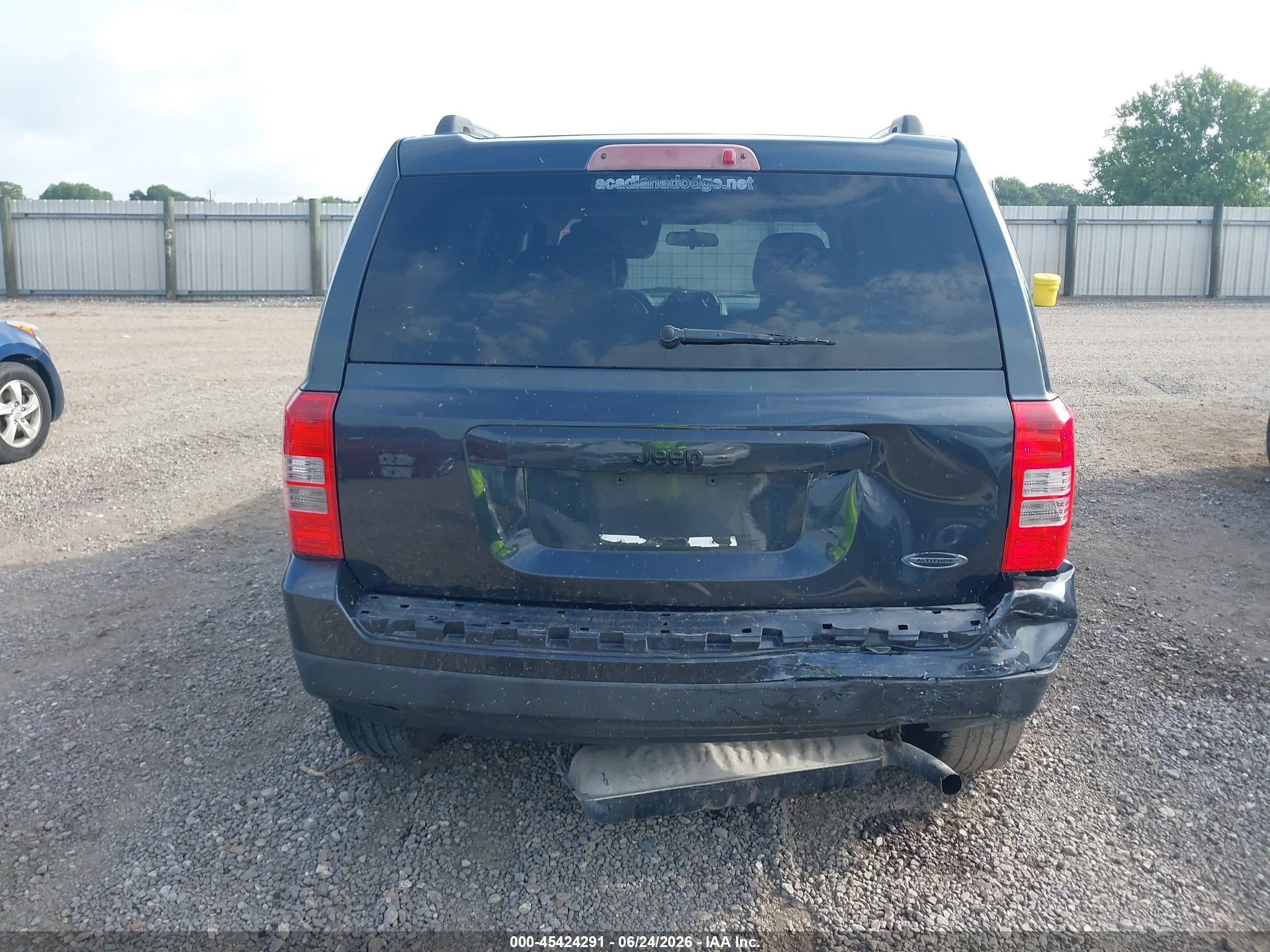 2015 Jeep Patriot Altitude Edition Gray vin: 1C4NJPBA0FD106659